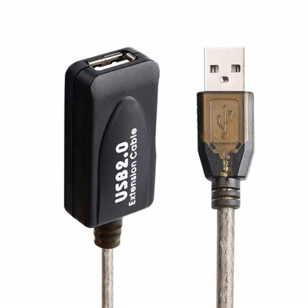 Produžni USB kabl 2.0 15m sa čipom za pojačavanje signala